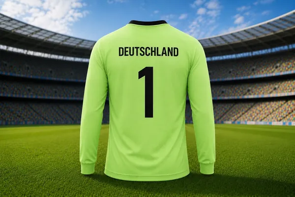 Deutschland Torwarttrikot Rückennummer 1
